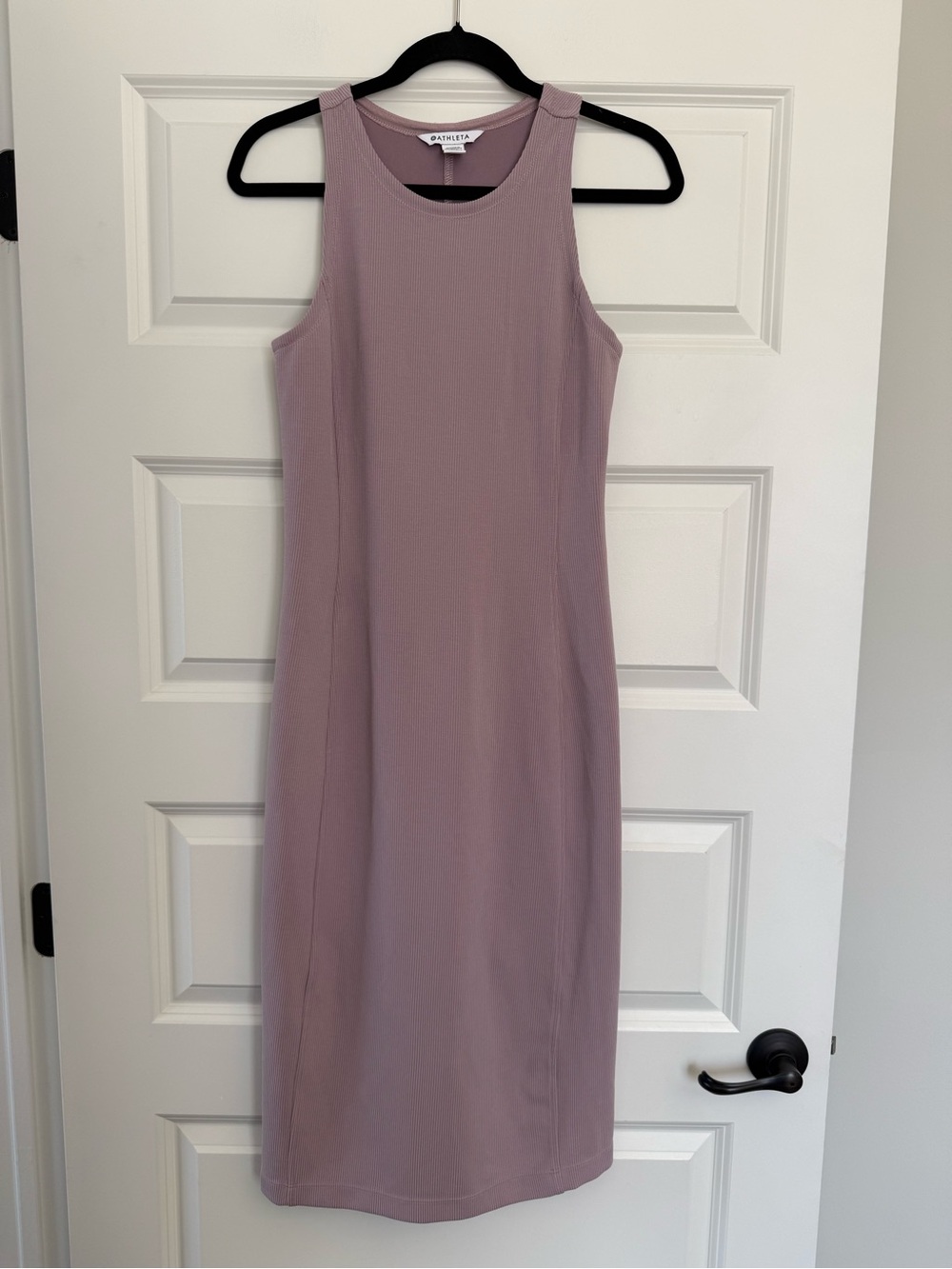 NWOT Athleta Seasoft Rib Midi Tank Dress